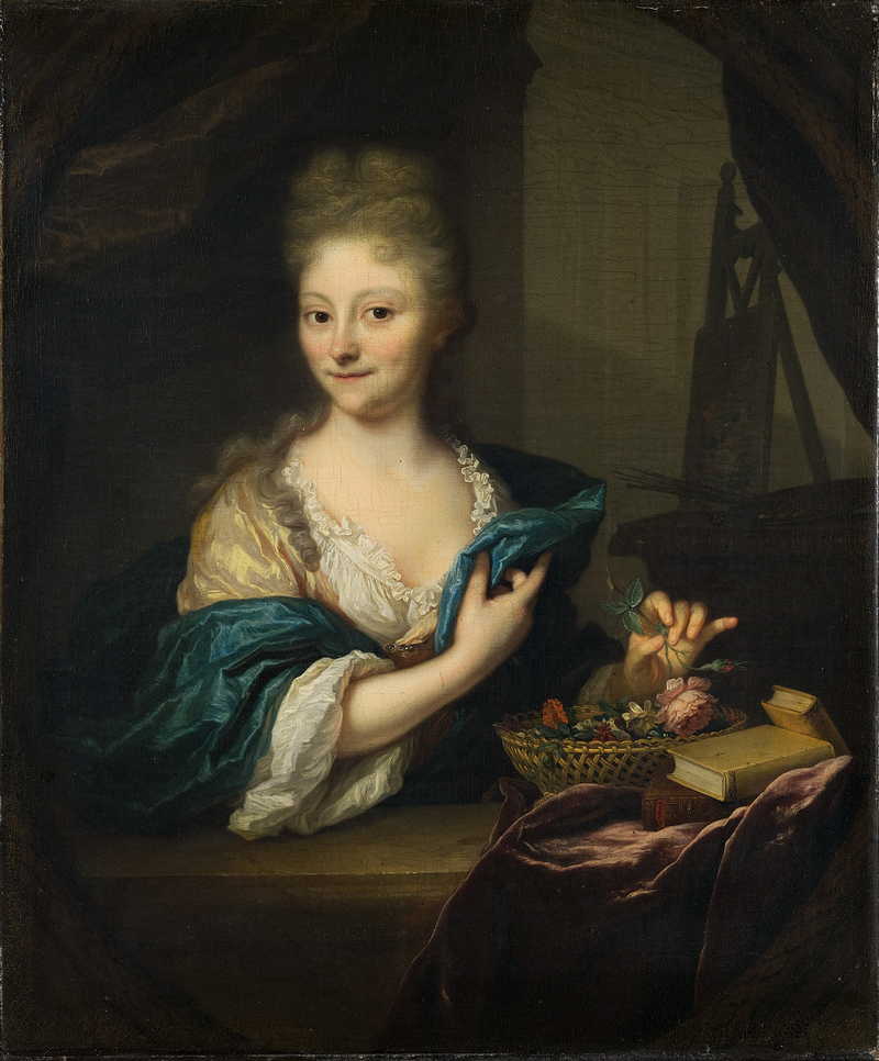 Catharina Backer (1689-1766) . Arnold Boonen