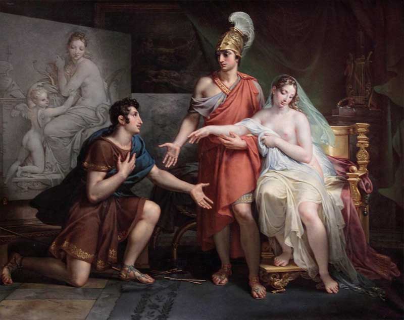 Alexander the Great Hands Over Campaspe to Apelles, Charles Meynier