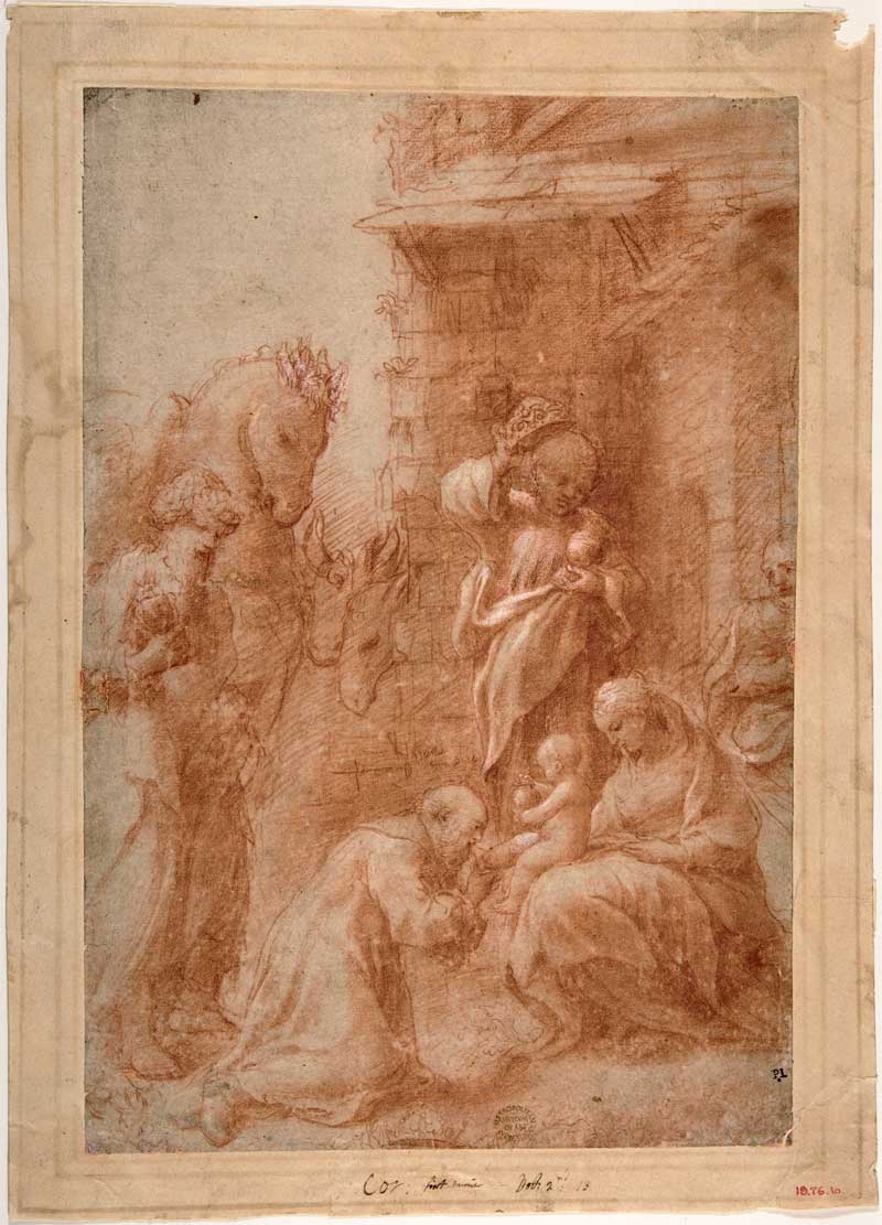 The Adoration of the Magi. Correggio