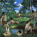 Bathers (Summer Scene), Frédéric Bazille