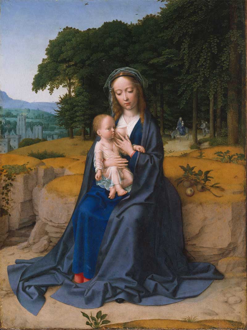 The Rest on the Flight into Egypt. Gerard David