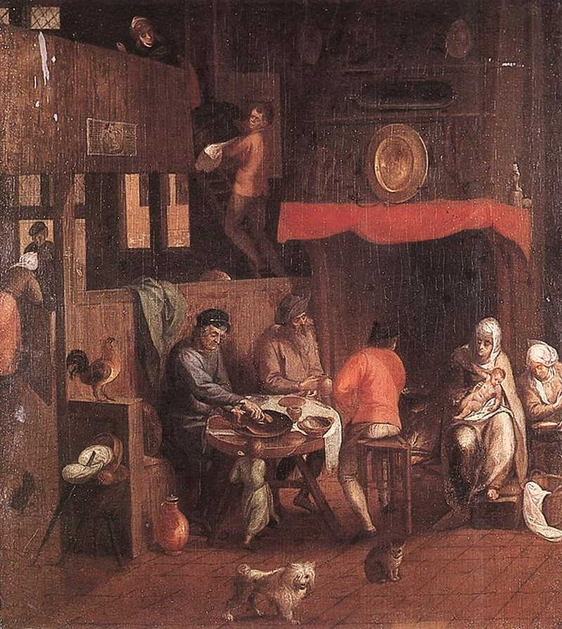 Netherlandish Household, Gillis Mostaert