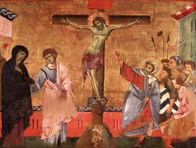 Crucifixion, Guido da Siena