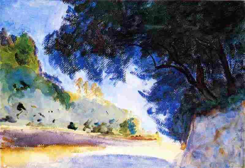 Landscape, Olive Trees, Corfu, John Singer Sargent