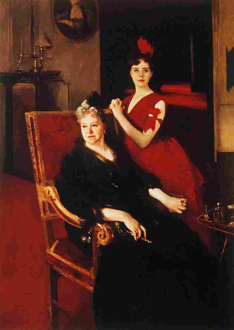 Mrs. Edward Burckhardt and her Daughter Louise, John Singer Sargent