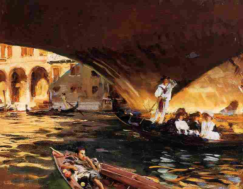 The Rialto (Grand Canal), John Singer Sargent