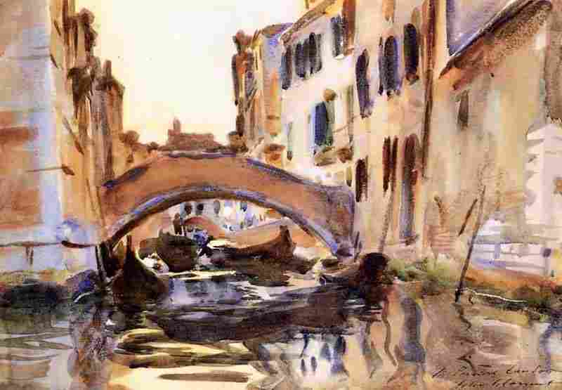 Venetian Canal, John Singer Sargent