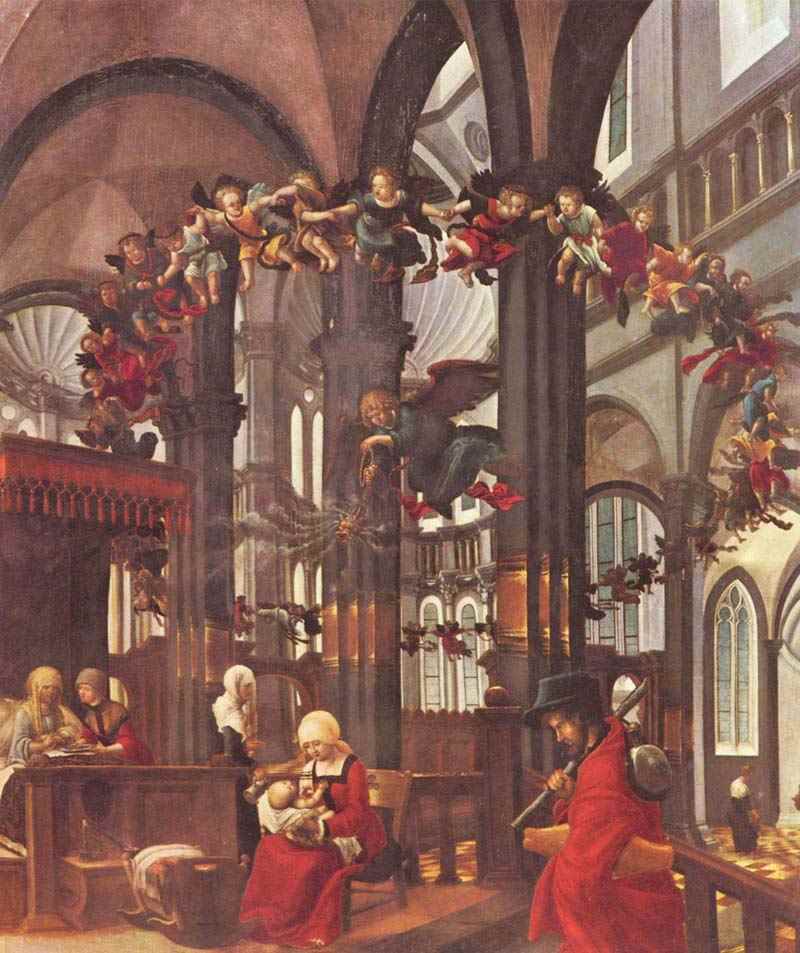 Nativity of the Virgin, Albrecht Altdorfer