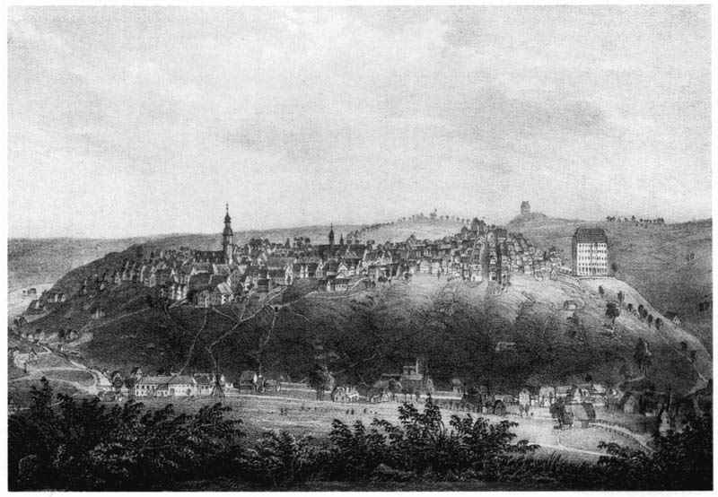 Johanngeorgenstadt, General View, Carl Wilhelm Arldt