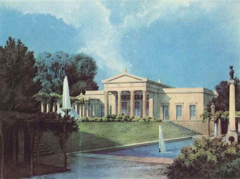 Potsdam, Charlottenhof, garden, Ferdinand von Arnim