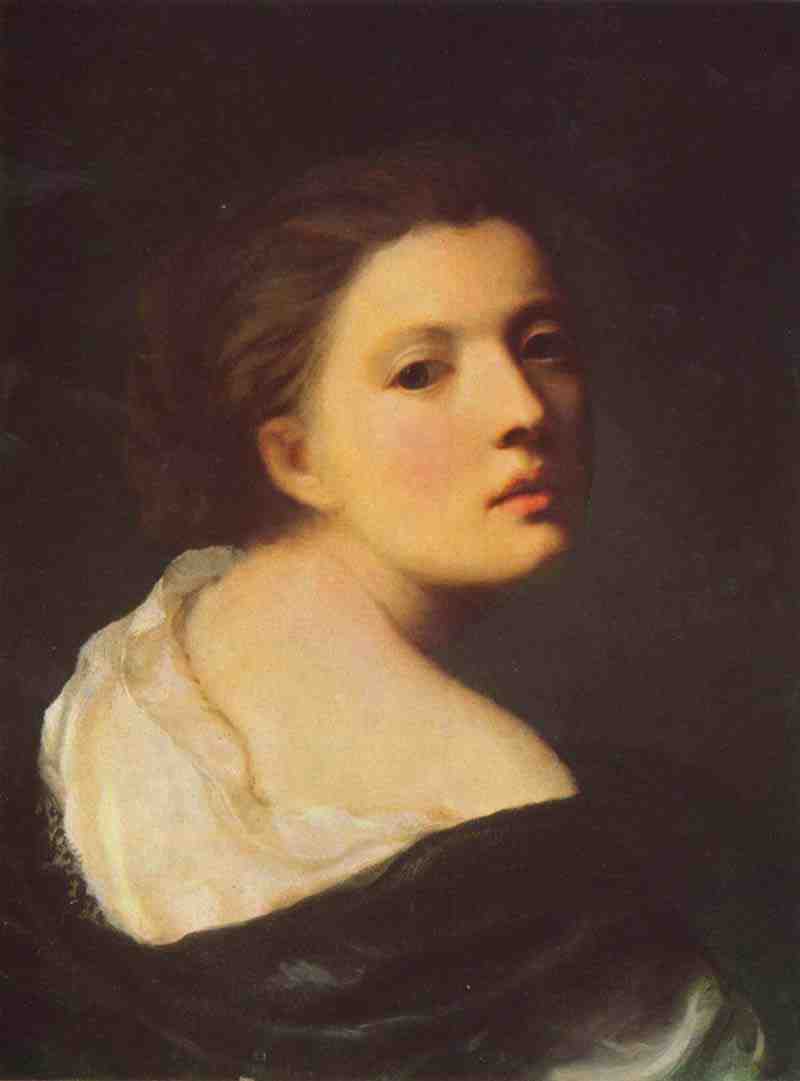 Portrait of a young girl, Jean-Baptiste Greuze
