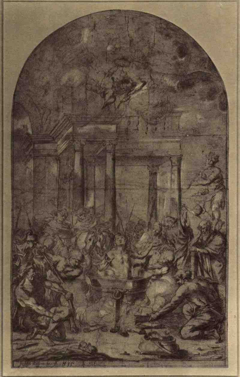 The Martyrdom of St. Vitus. Michael Wenzel Halbax