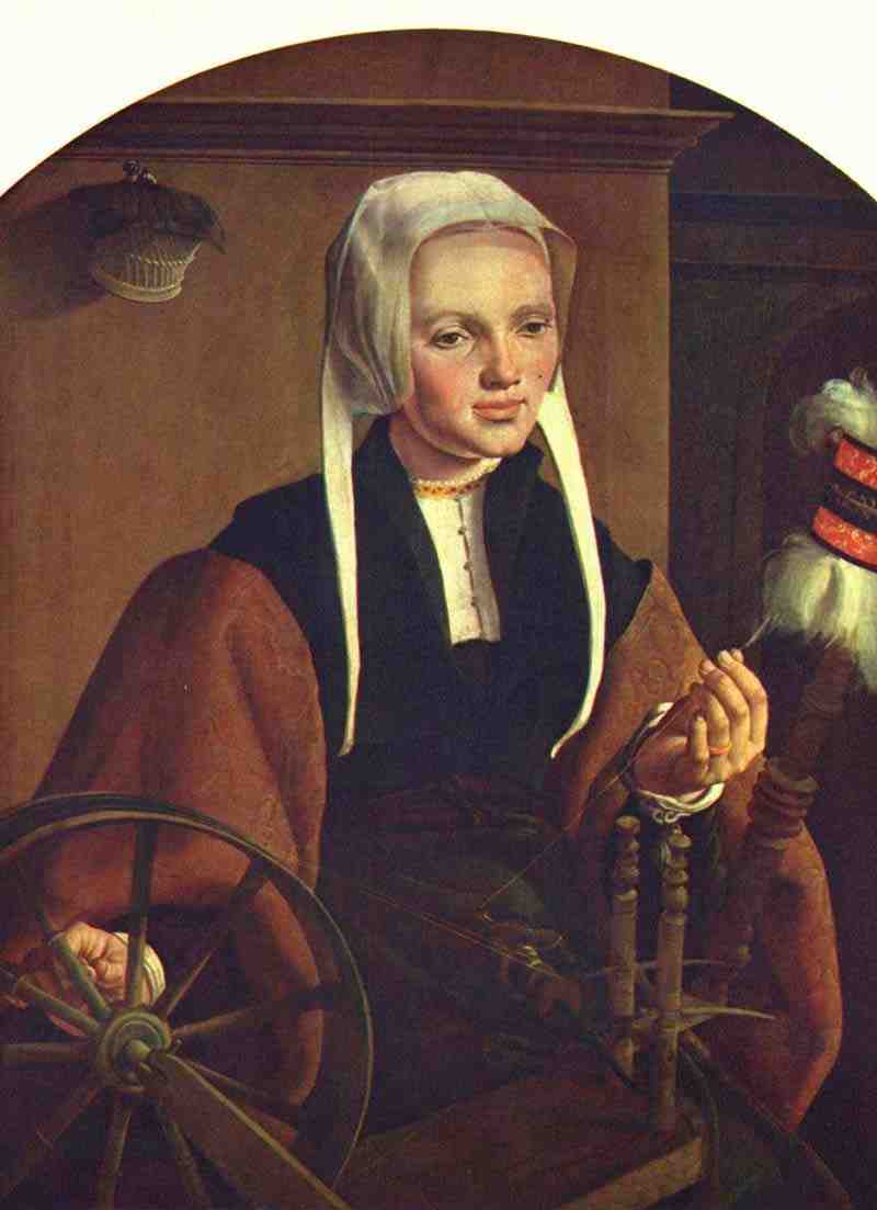 Portrait of Anna Codde, Marten van Heemskerck