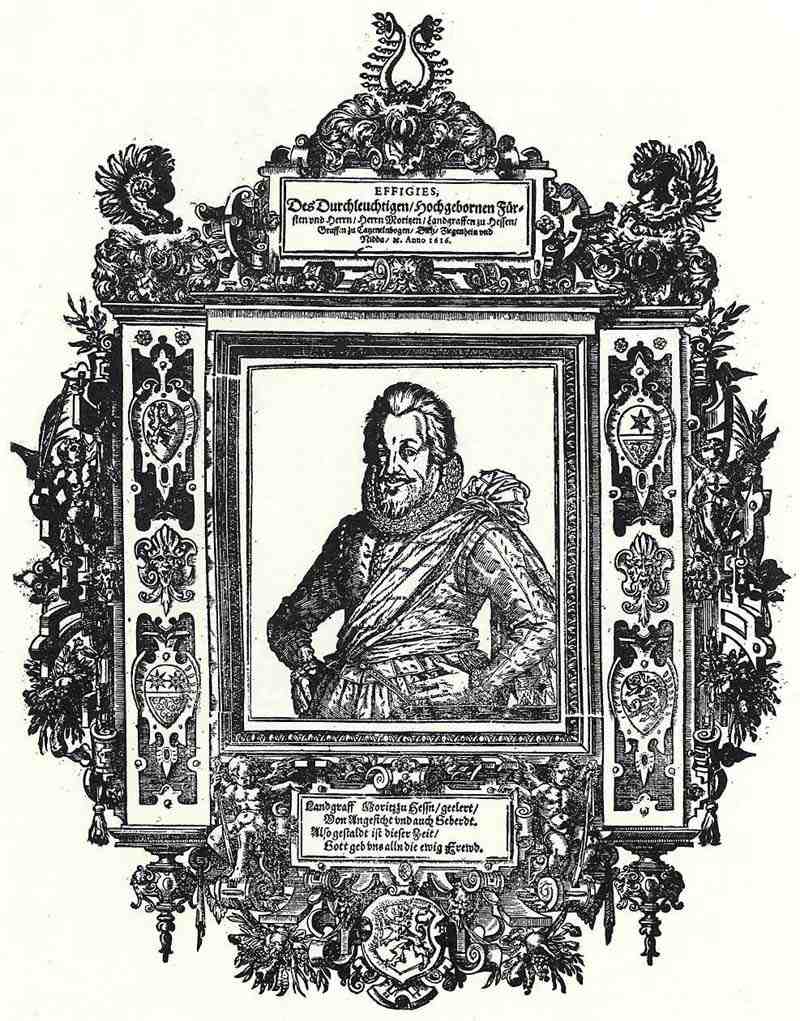 Portrait of Landgrave Moritz of Hesse, Elias Holwein