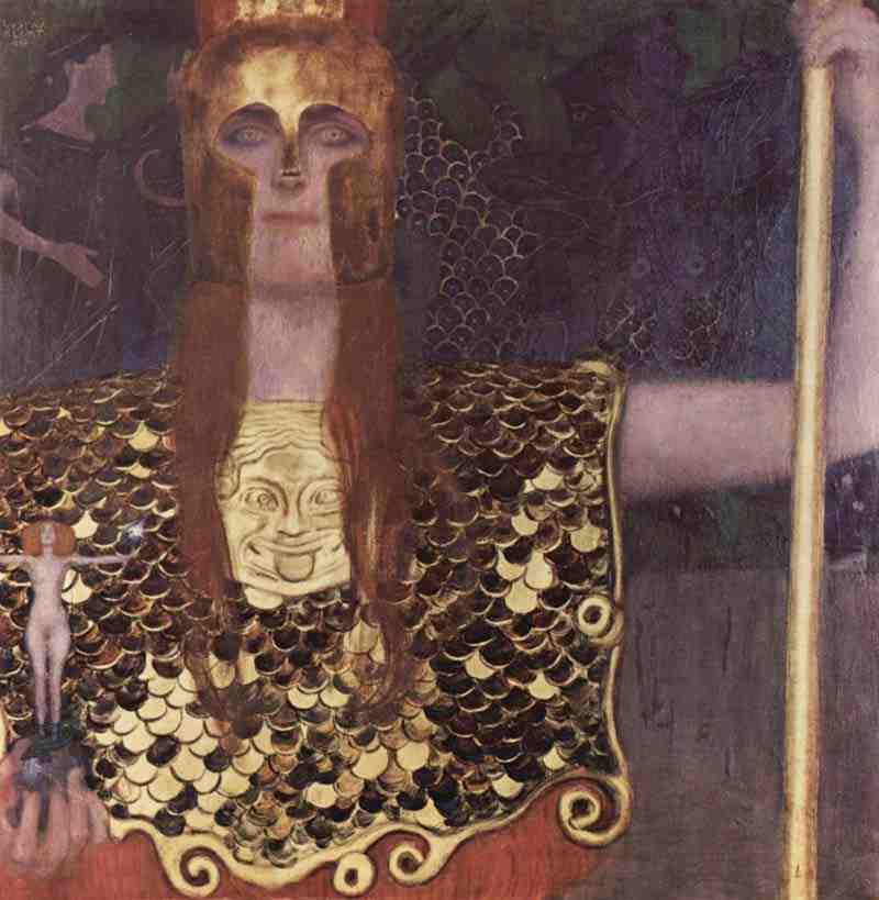 Pallas Athena, Gustav Klimt