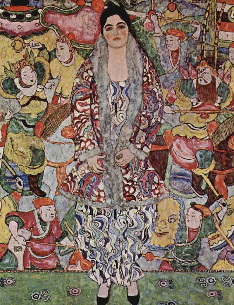 Portrait of Friederike Maria Beer, Gustav Klimt