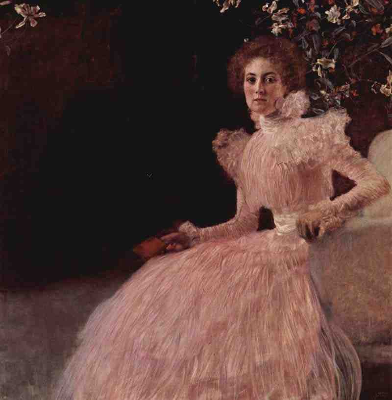 Portrait of Sonja Knips. Gustav Klimt