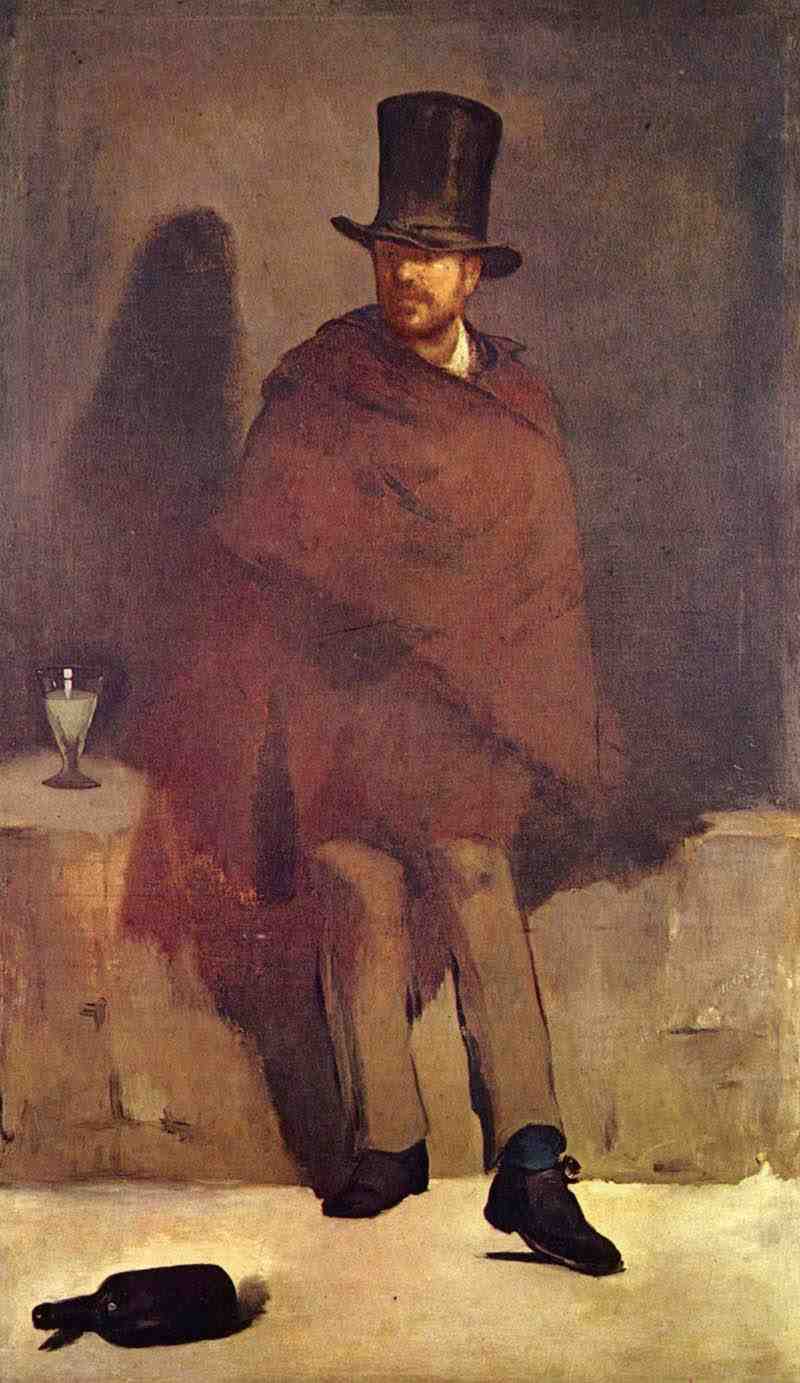 Absinthe Drinker. Edouard Manet