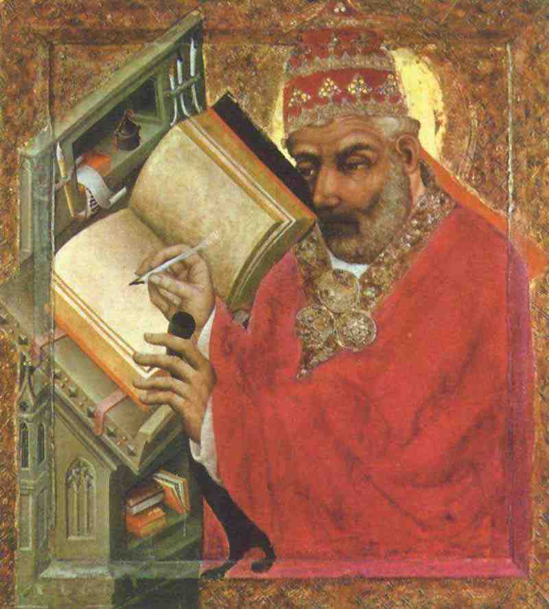 St. Gregory. Master Theodoric of Prague