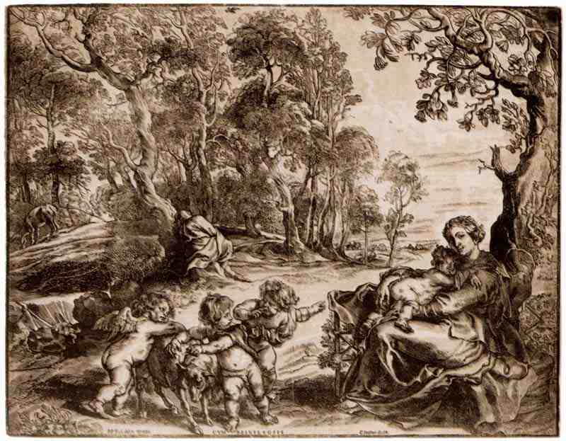 Flight into Egypt, fourth edition, Peter Paul Rubens