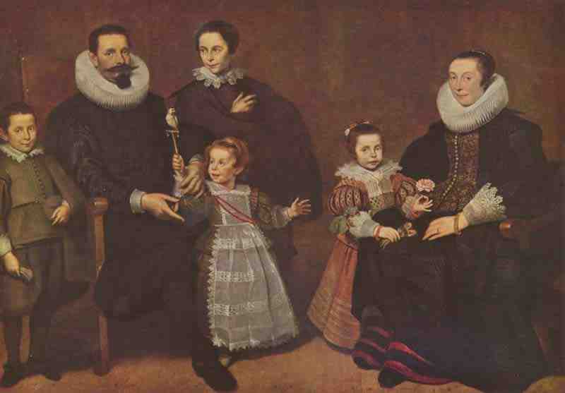 Family portrait. Cornelis de Vos