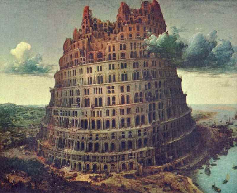 Tower of Babel, Pieter Brueghel the Elder,