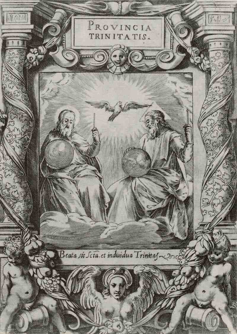 Holy Trinity, Agostino Carracci