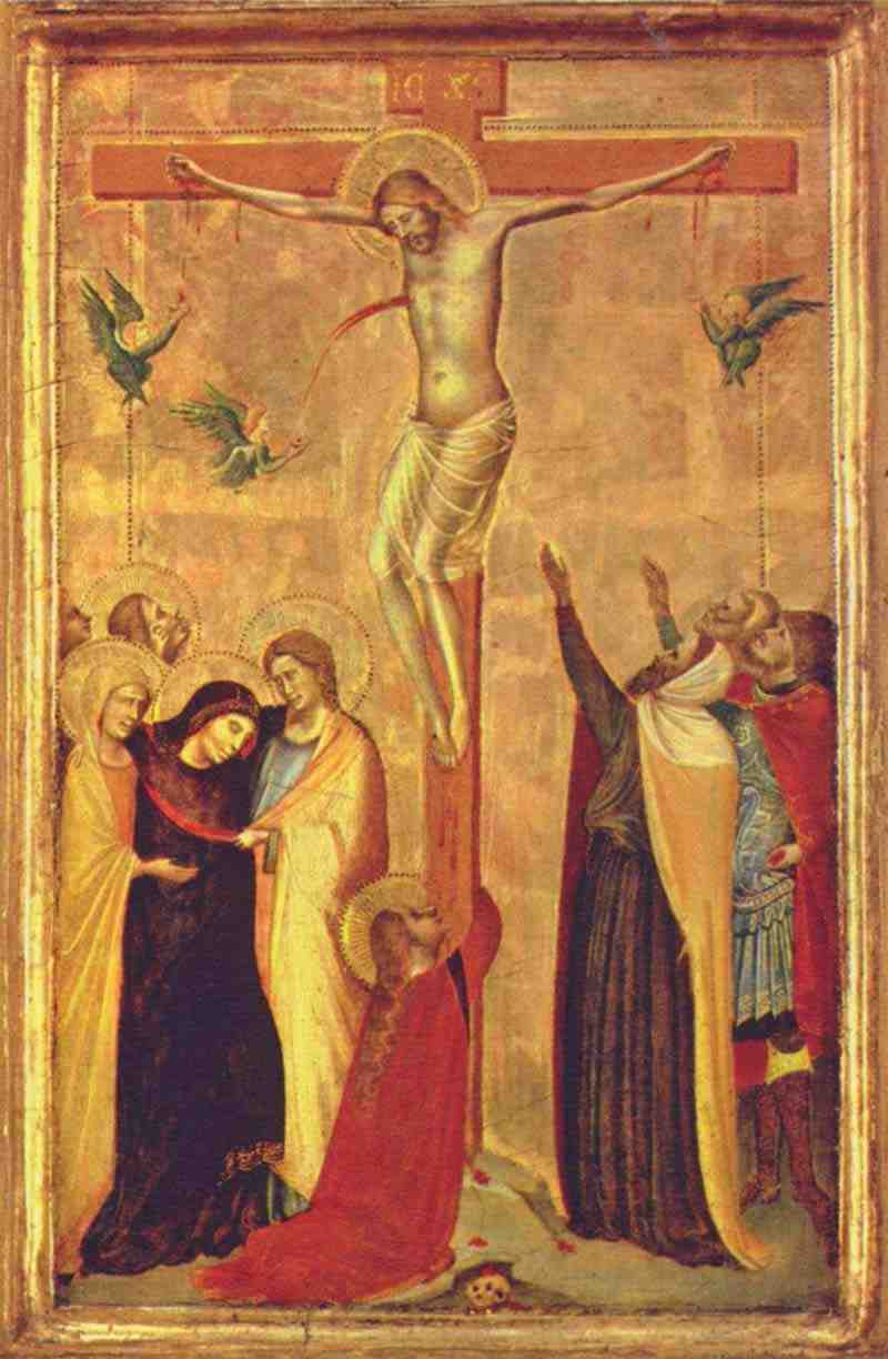 Crucifixion. Bernardo Daddi