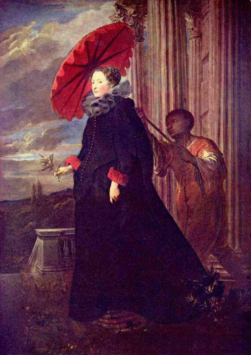 Portrait of Marchesa Elena Grimaldi, wife of Marchese Nicola Cattaneo, Anthony van Dyck