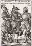 Three pagan heroes : Hector, Alexander and Caesar, Hans Burgkmair the Elder