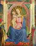 Mary's altar, scene: Mary with Child and Saints. Domenico Veneziano