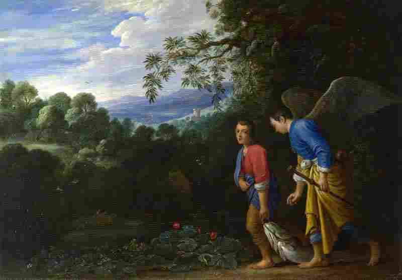 Tobias and the Archangel Raphael, After Adam Elsheimer