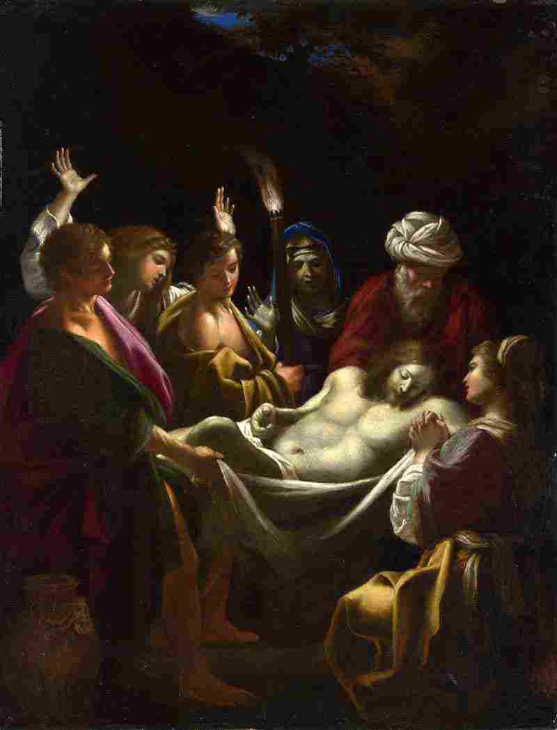 Christ carried to the Tomb. Sisto Badalocchio