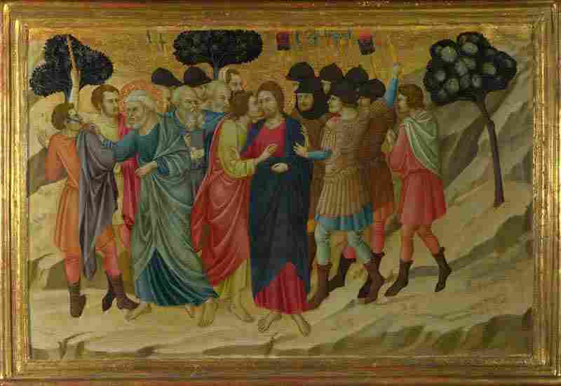 The Betrayal of Christ. Ugolino di Nerio