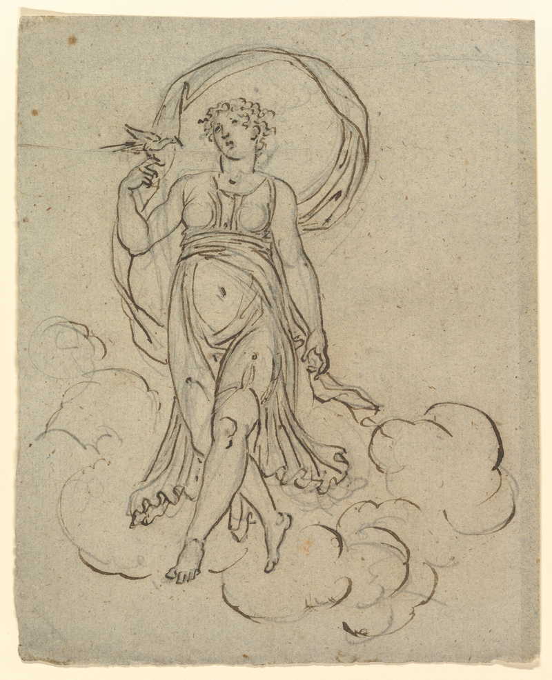 Venus with a Dove . Nicolai Abraham Abildgaard