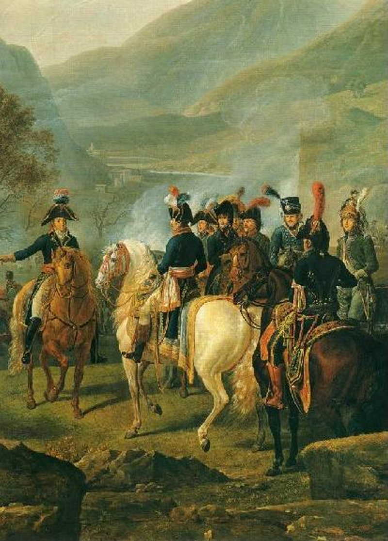 General Bonaparte at the battle of Castiglione (1796). Nicolas-Didier Boguet