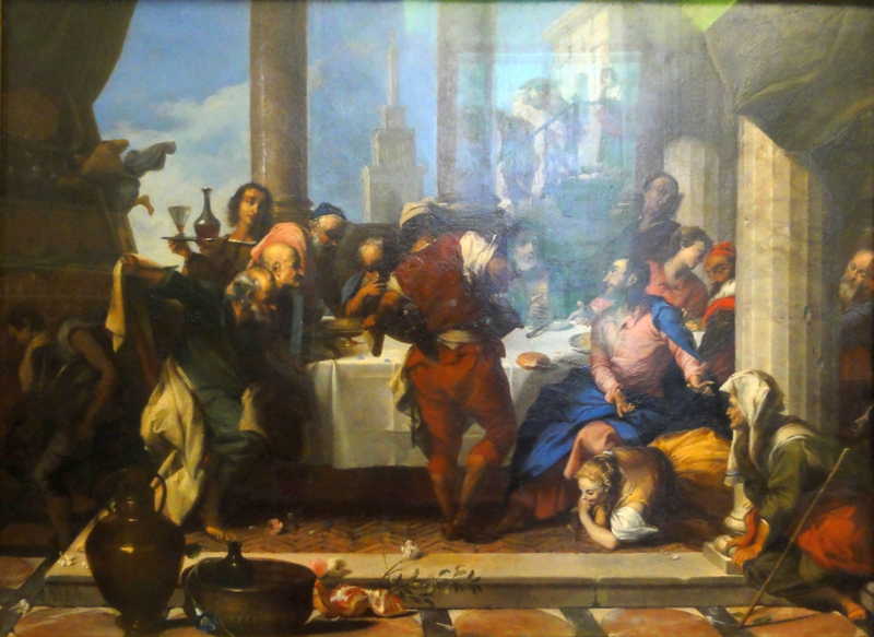 Christ in the house of Simon, Nicolas Vleughels
