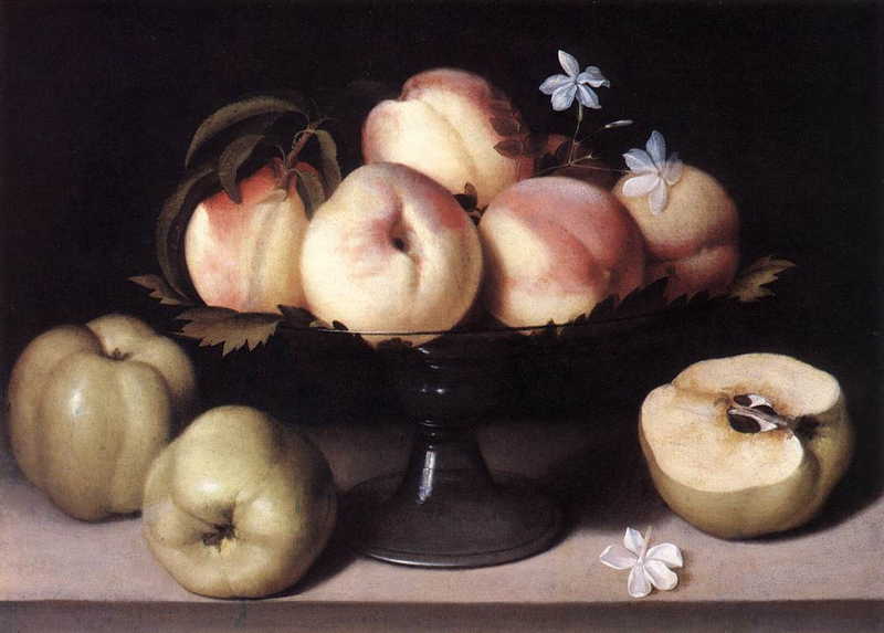 Still-life with Peaches, Panfilo Nuvolone