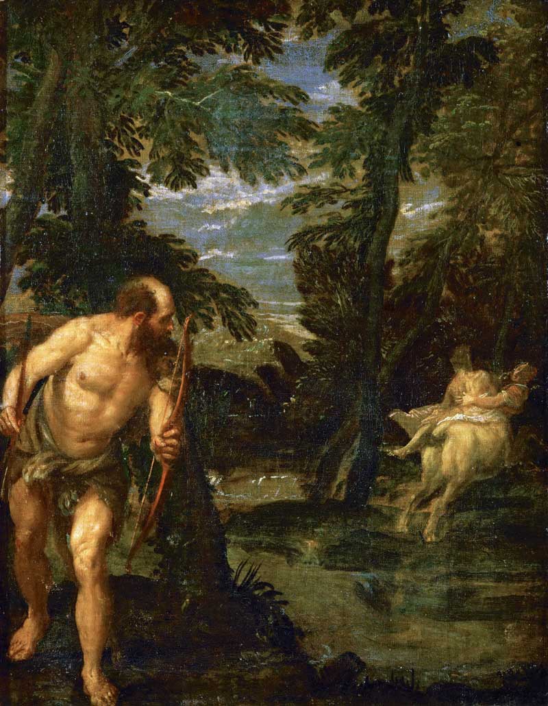 Hercules, Deianira and the Centaur Nessus, Paolo Veronese