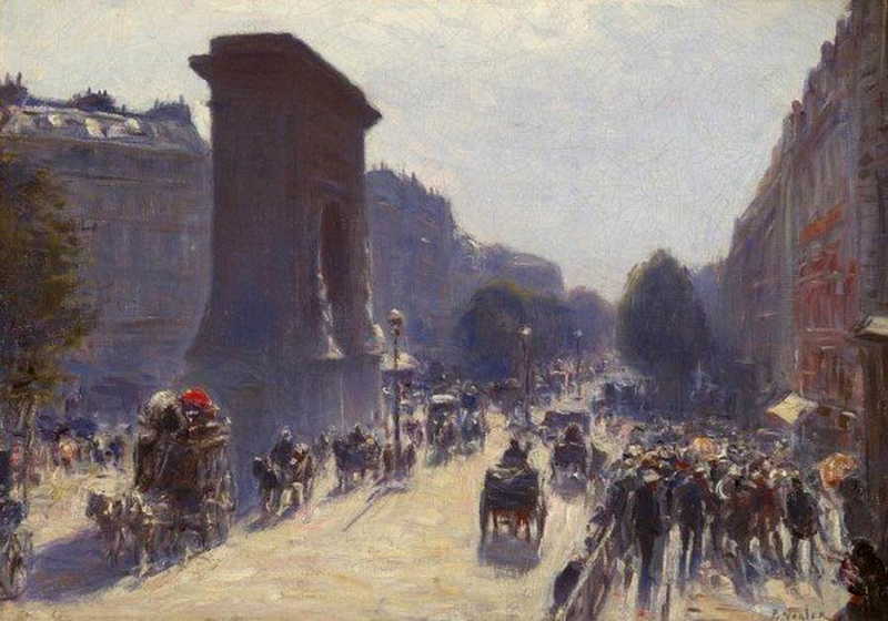 The Porte Saint-Denis. Paul Vogler