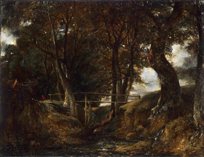 Dell at Helmingham Park. John Constable