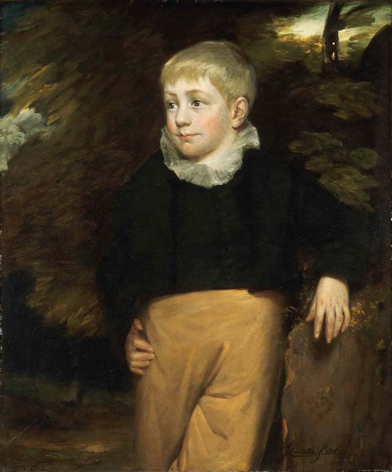 Portrait of Master Crosby. John Constable