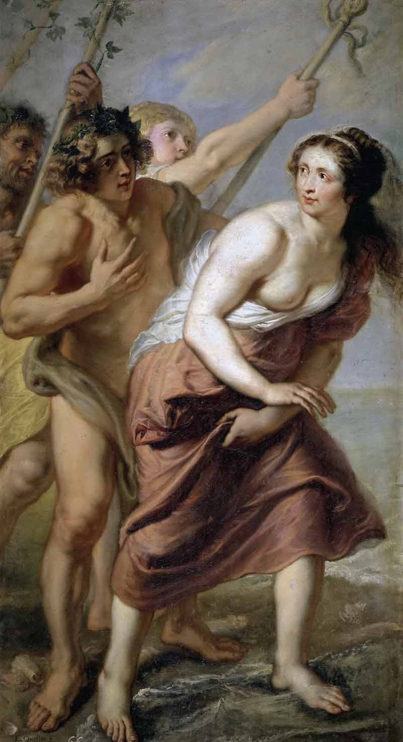 Bacchus and Ariadne, Erasmus Quellinus II