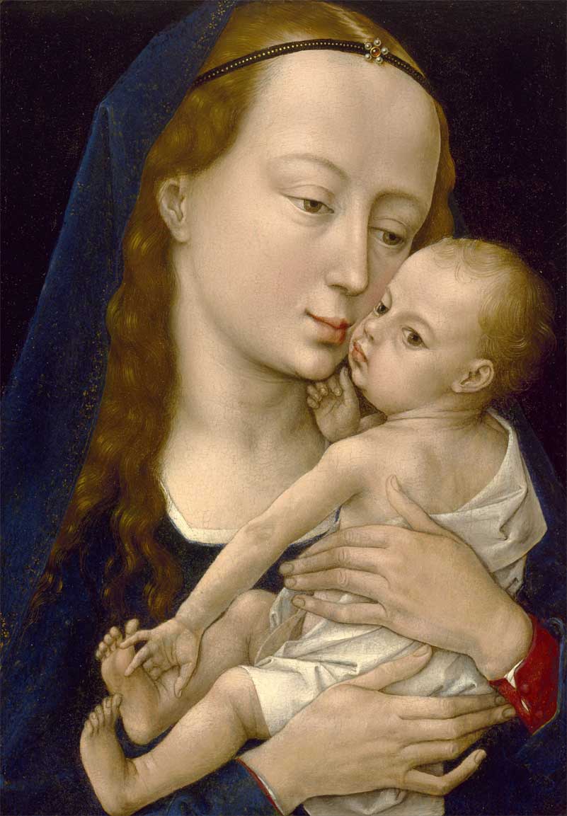 Virgin and Child. Rogier van der Weyden