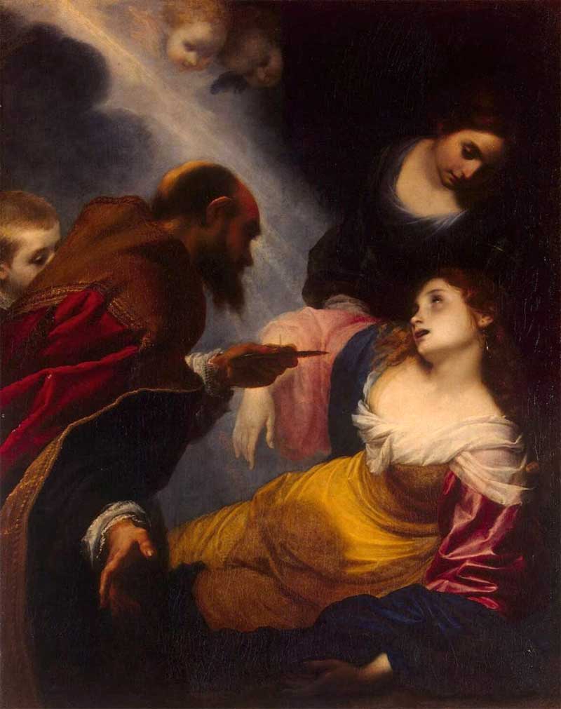 Death of St Petronilla. Simone Pignoni
