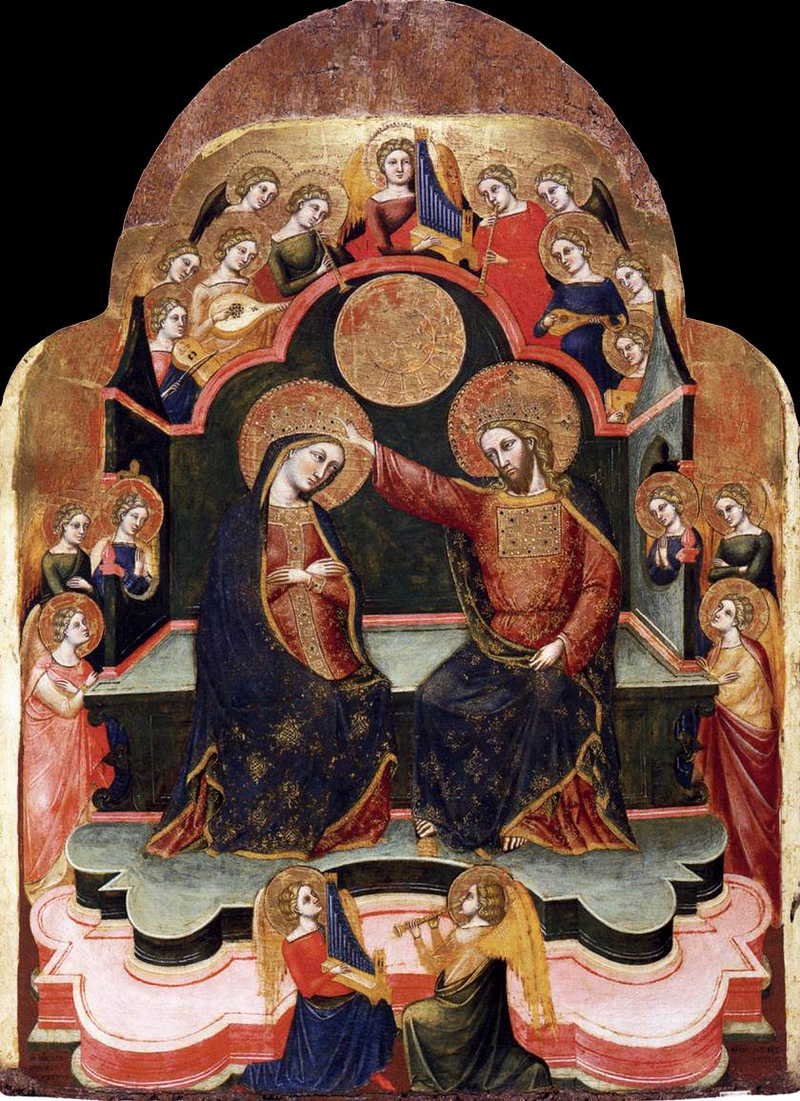 Coronation of the Virgin. Stefano Veneziano