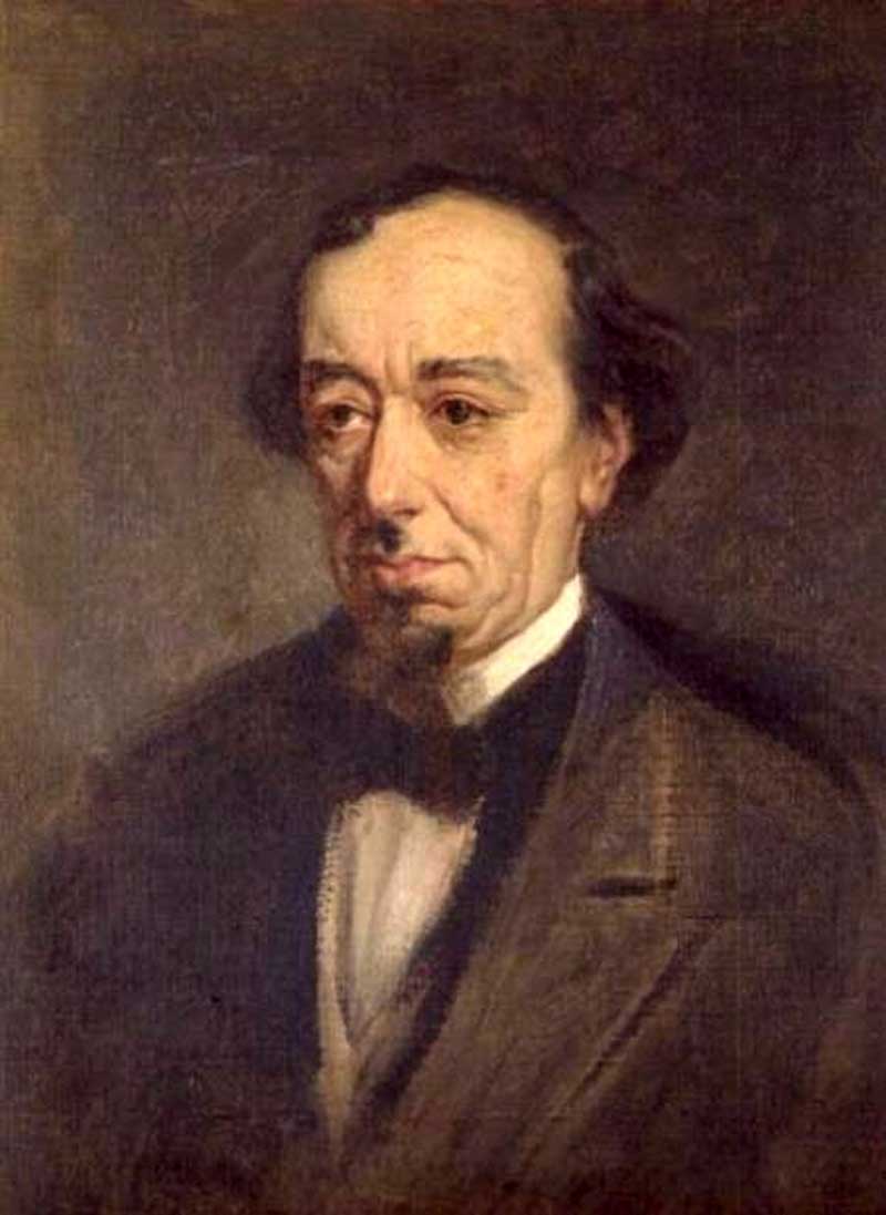 Portrait of Benjamin Disraeli. Theodore Blake Wirgman
