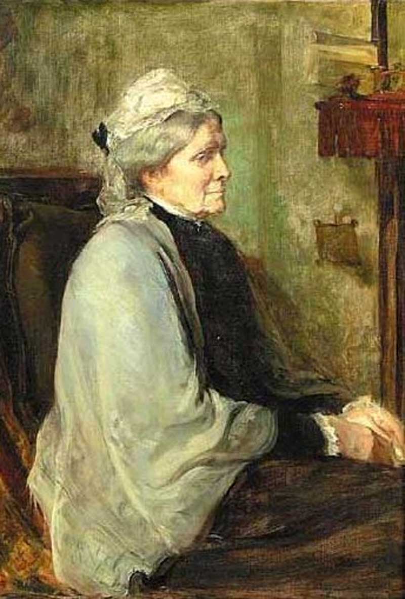 Portrait of a Seated Woman. Theodore Blake Wirgman