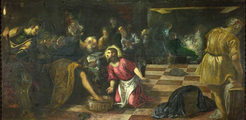 Christ Washing the Disciples' Feet, Tintoretto