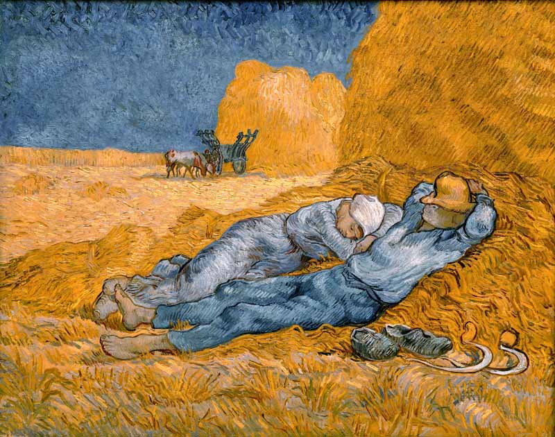 Noon. Rest from Work - Vincent van Gogh